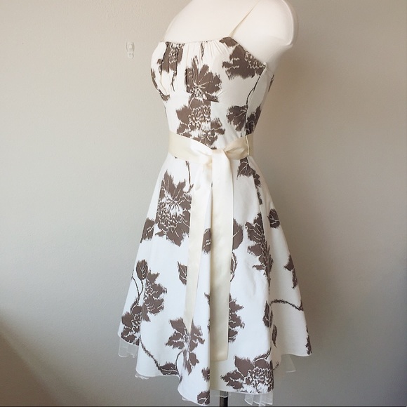 Floral leaves Sundress - Picture 2 of 8